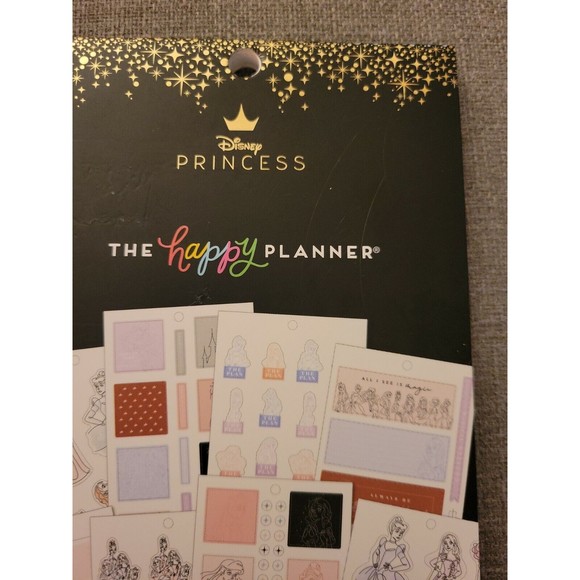 NEW the Happy Planner Disney Princess ELEGANCE MINI Value Pack Stickers 660 Pcs. - Picture 6 of 7